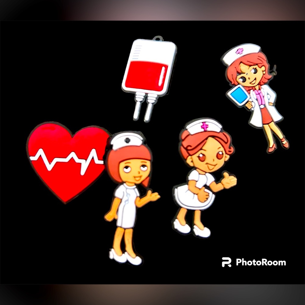 NURSE JIBBITZ FOR CROCS